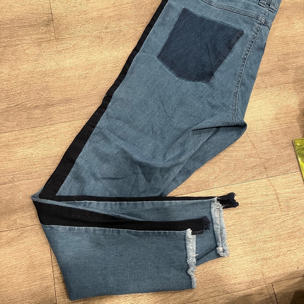 NWOT Stretch Jeans Stripe Fringe Bottoms PacSun Pac Sun 💝Offers Welcome💝